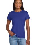 Hanes Ladies Nano T Cotton T Shirt SL04 in Deep royal