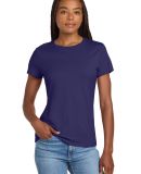 Hanes Ladies Nano T Cotton T Shirt SL04 in Navy