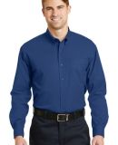 CornerStone Long Sleeve SuperPro Twill Shirt SP17 in Royal