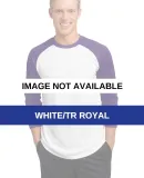 Sport Tek PosiCharge153 Baseball Jersey ST205 White/Tr Royal