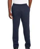 Sport Tek Open Bottom Sweatpant ST257 in True navy