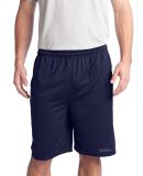 Sport Tek PosiCharge Tough Mesh153 Pocket Short ST in True navy