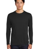 Sport Tek ST350LS Long Sleeve Competitor Tee  in Black