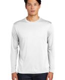 Sport Tek ST350LS Long Sleeve Competitor Tee  in White