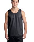 Sport Tek PosiCharge Classic Mesh 8482 Reversible  in Black/wh