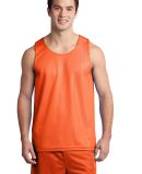 Sport Tek PosiCharge Classic Mesh 8482 Reversible  in Deep orange/wh