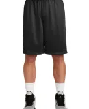 Sport Tek Long PosiCharge Classic Mesh 8482 Short  Black