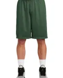 Sport Tek Long PosiCharge Classic Mesh 8482 Short  Forest Green