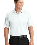 Sport Tek Dry Zone153 Raglan Polo T475 in White