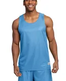 Sport Tek PosiCharge Mesh153 Reversible Tank T550 Carolina Bl/Wh