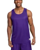 Sport Tek PosiCharge Mesh153 Reversible Tank T550 Purple/White