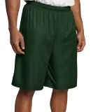 Sport Tek PosiCharge Mesh153 Reversible Short T560 Forest Grn/Wht