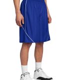 Sport Tek PosiCharge Mesh153 Reversible Spliced Sh in True royal/wht