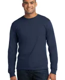 Port  Company Long Sleeve All American Tee USA100L Navy