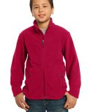 Port Authority Youth Value Fleece Jacket Y217 in True red