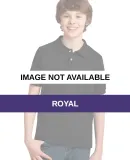 Port Authority Youth Pique Knit Polo Y420 Royal