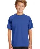 Sport Tek Youth Dry Zone153 Raglan T Shirt Y473 True Royal