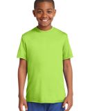 Sport Tek Youth Competitor153 Tee YST350 in Lime shock