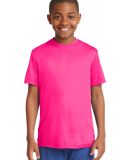 Sport Tek Youth Competitor153 Tee YST350 in Neon pink