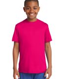 Sport Tek Youth Competitor153 Tee YST350 in Pink raspberry