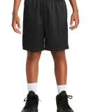 Sport Tek Youth PosiCharge Classic Mesh 8482 Short in Black