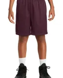 Sport Tek Youth PosiCharge Classic Mesh 8482 Short in Maroon