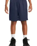 Sport Tek Youth PosiCharge Classic Mesh 8482 Short in True navy