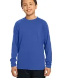 Sport Tek Youth Long Sleeve Ultimate Performance C True Royal