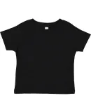 3301J Rabbit Skins® Juvy/Toddler T-shirt Black