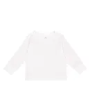 Rabbit Skins 3311 Toddler Long Sleeve T-shirt WHITE