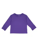 Rabbit Skins 3311 Toddler Long Sleeve T-shirt PURPLE