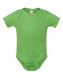 4400 Onsie Rabbit Skins Infant Lap Shoulder Creepe in Apple
