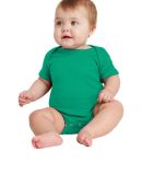 4400 Onsie Rabbit Skins Infant Lap Shoulder Creepe in Kelly