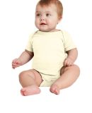 4400 Onsie Rabbit Skins Infant Lap Shoulder Creepe in Natural