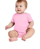 4400 Onsie Rabbit Skins Infant Lap Shoulder Creepe in Pink