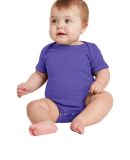 4400 Onsie Rabbit Skins Infant Lap Shoulder Creepe in Purple