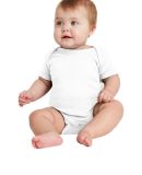 4400 Onsie Rabbit Skins Infant Lap Shoulder Creepe in White