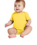 4400 Onsie Rabbit Skins Infant Lap Shoulder Creepe in Yellow