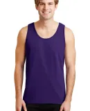 2200 Gildan Ultra Cotton Tank Top in Purple