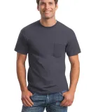 2300 Gildan Ultra Cotton Pocket T-shirt in Charcoal