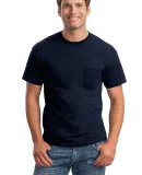 2300 Gildan Ultra Cotton Pocket T-shirt in Navy