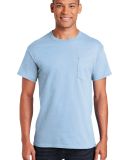 2300 Gildan Ultra Cotton Pocket T-shirt in Light blue
