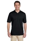 Jerzees 437M Jersey Sport Shirt with SpotShield in Black