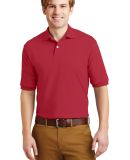 Jerzees 437M Jersey Sport Shirt with SpotShield in True red