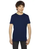 2201 American Apparel Unisex Youth Fine Jersey S/S NAVY