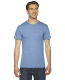 American Apparel TR401 Unisex Tri-Blend Track Tee Athletic Blue