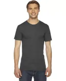 American Apparel TR401 Unisex Tri-Blend Track Tee Tri-Black