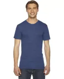 American Apparel TR401 Unisex Tri-Blend Track Tee Tri-Indigo