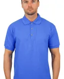 Gildan 3800 Ultra Cotton Pique Knit Sport Shirt in Royal