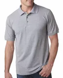 1000 Bayside Adult Cotton Pique Polo Dark Ash